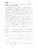 ¿Por qué cree que las decisiones de los países desarrollados impactaran en el sistema económico mundial?