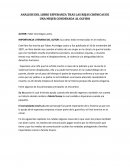 ANALISIS DEL LIBRO ESPERANZA TRAS LAS REJAS CRÓNICAS DE UNA MUJER CONDENADA AL OLVIDO