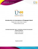 Formato 3 - Formato para la elaboración de la entrevista a un docente de educación infantil en ejercicio