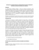 ESTADO DE LAS OPERACIONES EN LOS REGISTROS DE VENTAS E INGRESOS Y COMPRAS LLEVADOS DE MANERA ELECTRÓNICA