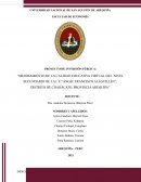 MEJORAMIENTO DE LA CALIDAD EDUCATIVA VIRTUAL DEL NIVEL SECUNDARIO