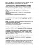 Administracion. Procesos politicos de la organización