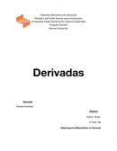 Subproyecto Matemática en General. Derivadas