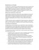 Deuda Interna en Ecuador