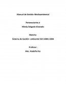 Sistema de Gestión ambiental ISO 14001:2004