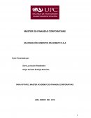 VALORIZACIÓN CEMENTOS PACASMAYO S.A.A