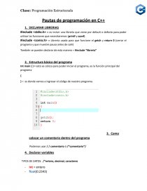 PROGRAMACION EN C  . Página 1