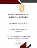 Metodología de la Investigación Jurídica