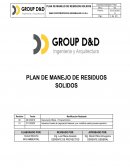 Procedimiento de manejo de Residuos