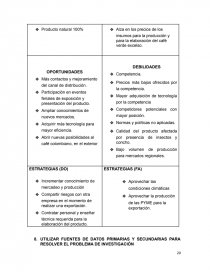 Planeacion para la investigacion de mercados. Página 21