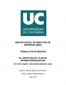 EL CORTE INGLÉS: PLAN DE INTERNACIONALIZACIÓN