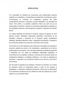 INFORME PERFIL DEL DOCENTE DE EDUCACIÓN ESPECIAL