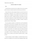 Argumentos religiosos de la conquista