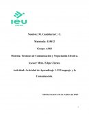 Técnicas de Comunicación y Negociación Efectiva