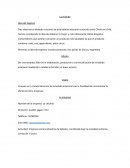 La chichita Idea del negocio