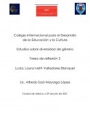 Estudios sobre diversidad de género