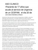 CASO CLINICO ASCARIS LUMBRICIDAS