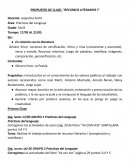 PROPUESTA DE CLASE: “RECURSOS LITERARIOS I”