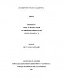 DE LA ESCRITURA PRIVADA Y SU EXISTENCIA