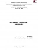 INFORME OWASAP ZAP Y WIRESHARK