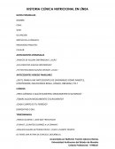 HISTORIA CLÍNICA NUTRICIONAL EN LÍNEA