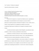 Sistematizar principales características del diseño bibliográfico y de campo