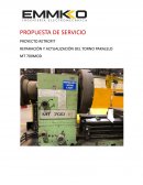 PROYECTO RETROFIT REPARACIÓN Y ACTUALIZACIÓN DEL TORNO PARALELO