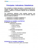 Indicadores estadisticos