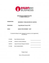 CASO BANCA POR INTERNET – BCP. Página 1