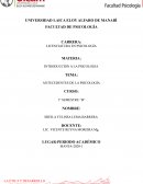 Antecedentes de la psicologia