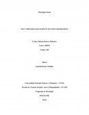 Fase 4 Aplicaciones psicosociales de las teorías contemporáneas