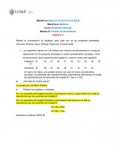 Estadística Aplicada Módulo IV: Pruebas no paramétricas