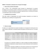 Formulación y Evaluación de un Proyecto Tecnológico. Viña Concha y Toro