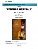 CASA TOMADA. JULIO CORTÁZAR.