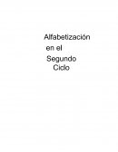 Alfabetización en el 2º ciclo
