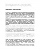 LA EDUCACION ACTUAL EN TIEMPO DE PANDEMIA