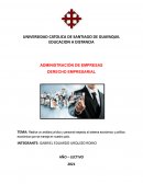 Analisis Juridico respecto al sistema económico y política económica que se maneja en Ecuador
