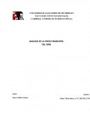 Análisis de la crisis financiera del 2008