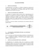 Taller economia
