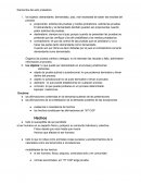 Elementos del acto probatorio