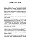 EDUCACION EN LINEA