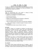 Análisis del Código de Trabajo Decreto 1441 del Congreso de la República