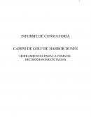 INFORME DE CONSULTORÍA CAMPO DE GOLF DE HARBOR DUNES