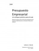 Manual de Presupuesto Empresarial