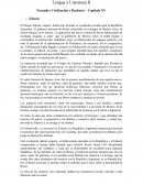 Lengua y Literatura II Facundo: Civilización y Barbarie – Capítulo XV