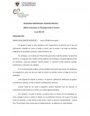 PSICOLOGÍA PENITENCIARIA. EJERCICIO PRÁCTICO