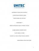 Derecho procesal publico, privado y social
