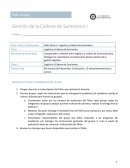 Taller gestion de la cadena de Suministro
