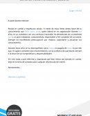 Carta de Recomendación Laboral