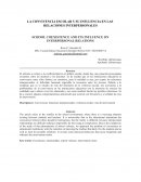 LA CONVIVENCIA ESCOLAR Y SU INFLUENCIA EN LAS RELACIONES INTERPERSONALES